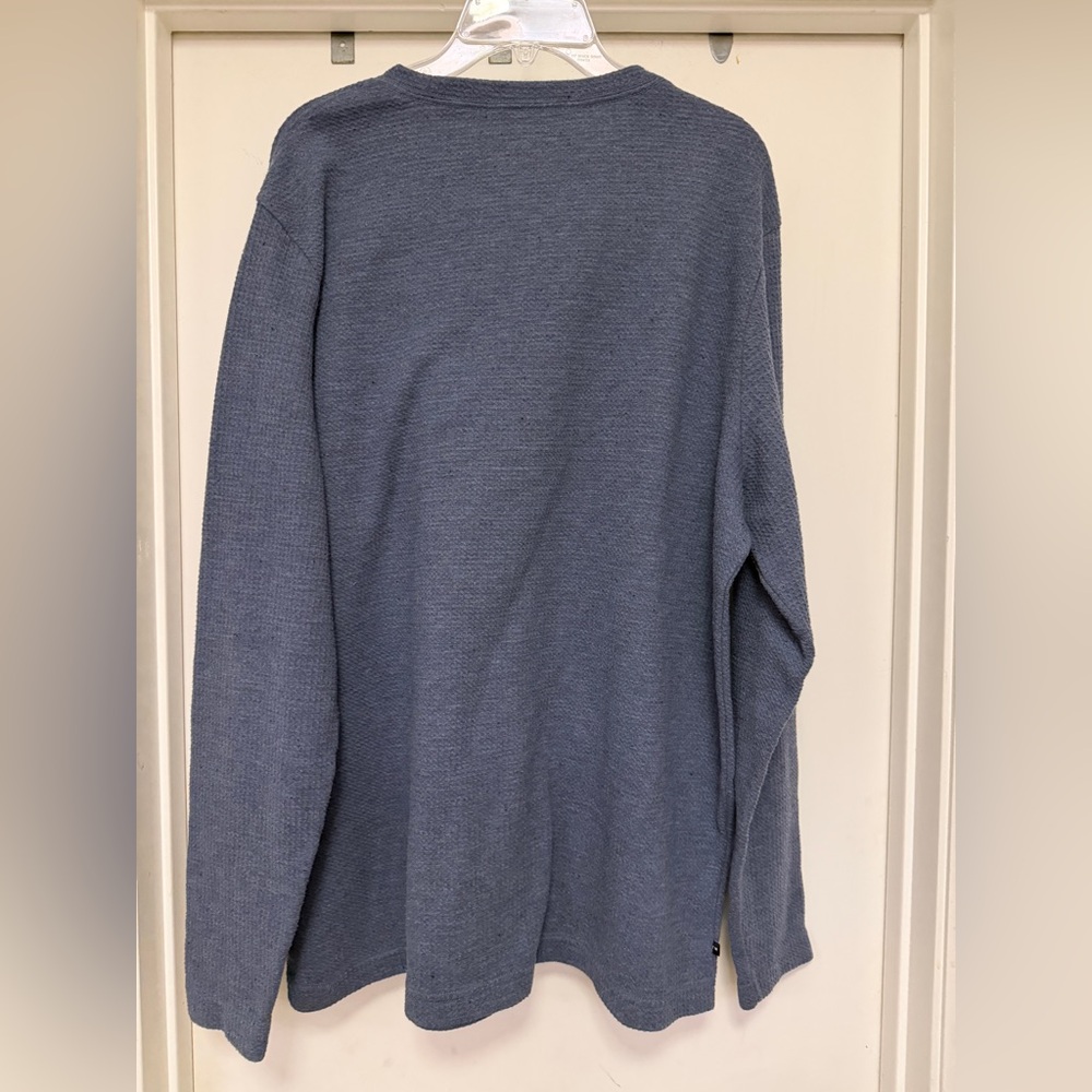 Travis Mathew Cloud Waffle Crew - mood indigo/blue - size XXL - Picture 4 of 9